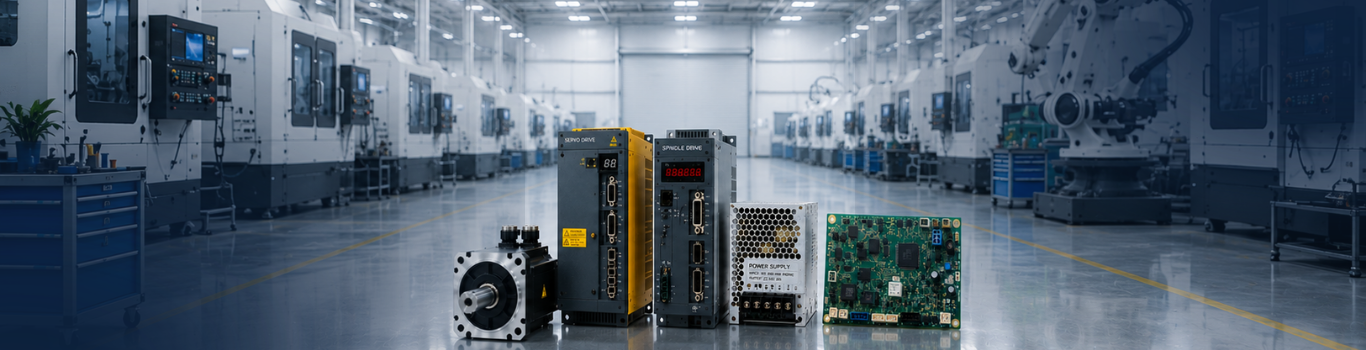 Electronic Components for CNC Equipment & Robotics: A Complete Guide to Reliable Replacement Parts
