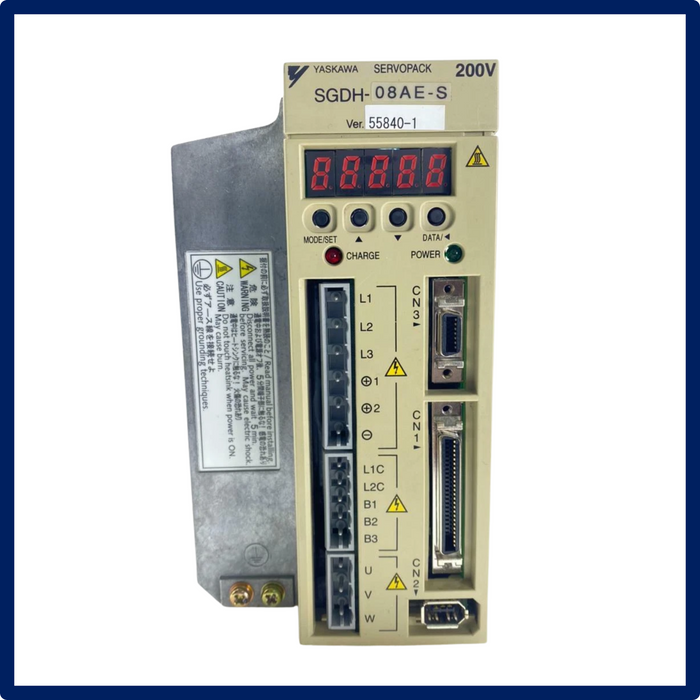 Yaskawa - Servo Drive | SGDH-08AE-S | New | In Stock!