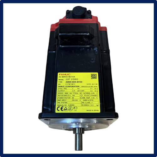 Fanuc - Servo Motor | A06B-0205-B100 | New | In Stock!