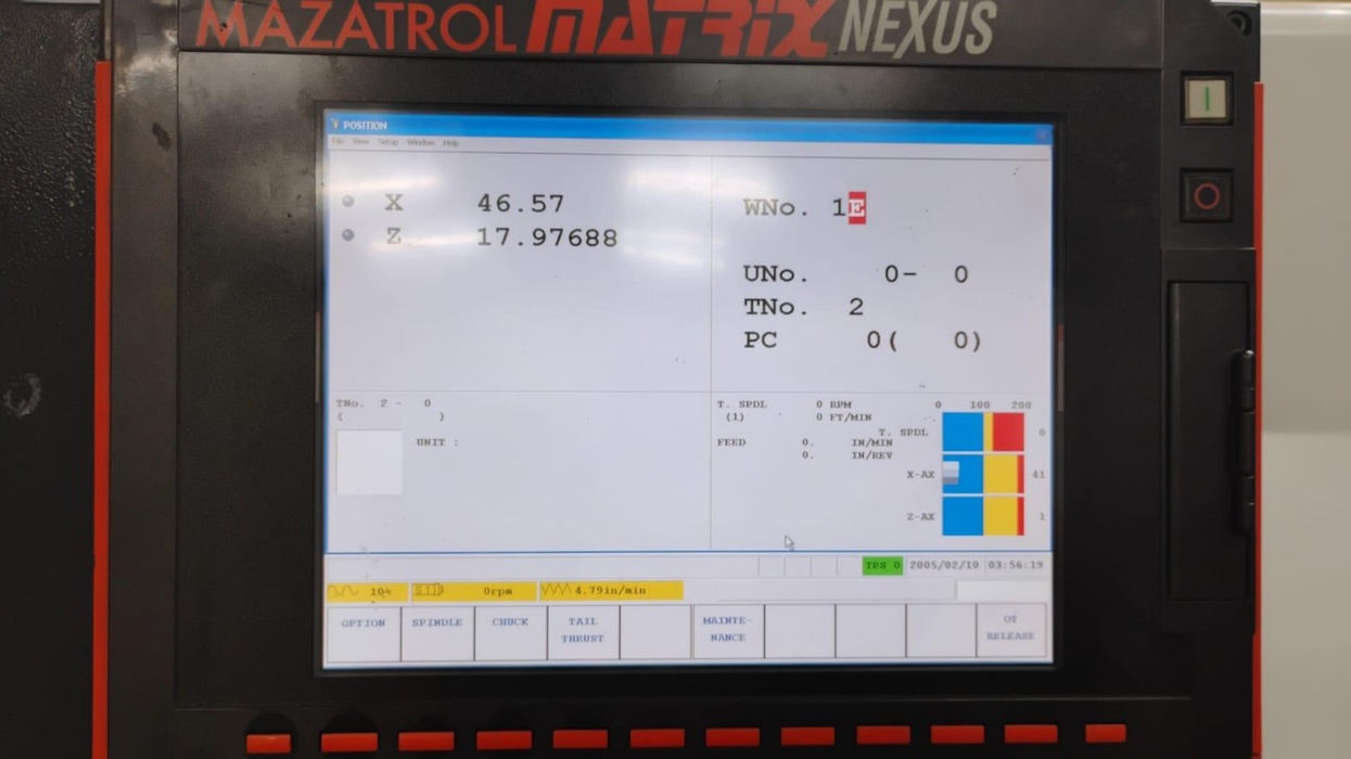 2007 - Mazak Quick Turn Nexus 450-II 7.0" BIG BORE