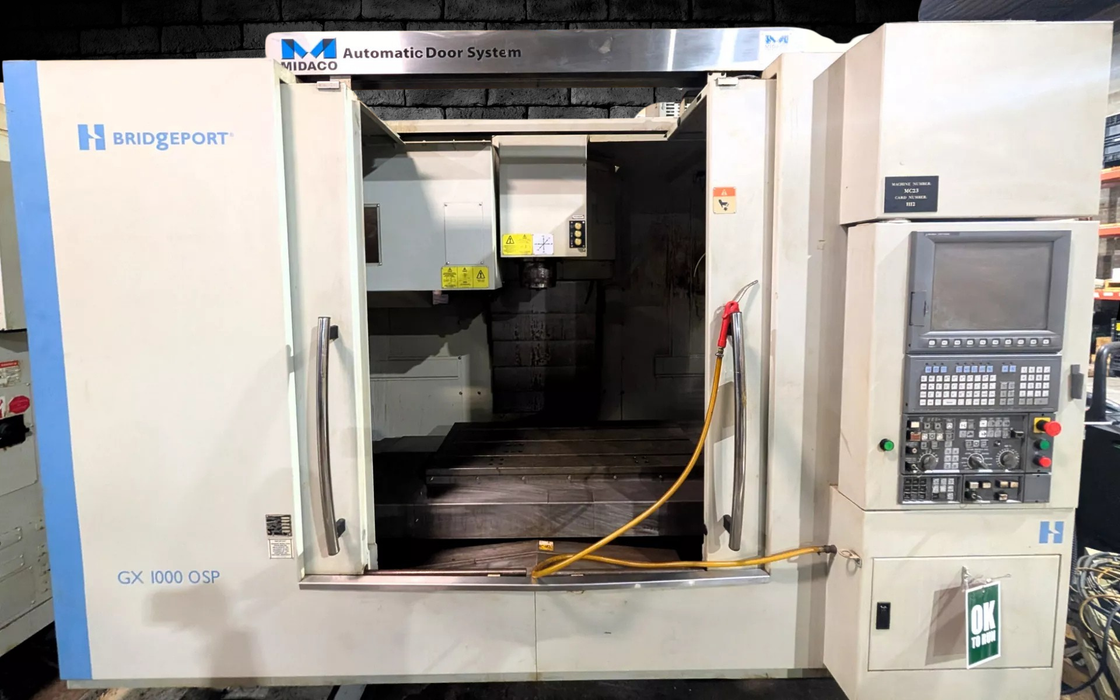 2011 HARDINGE GX1000 0SP | CNC VERTICAL MACHINING CENTER (VMC) | USED | In Stock!
