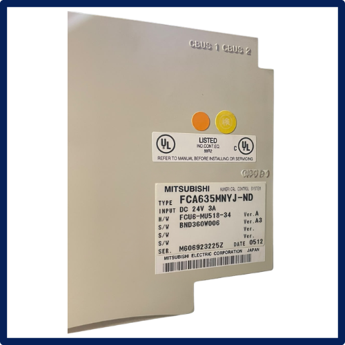 Mitsubishi - Numerical Control | FCA635MNYJ-ND FCU6-MU518-34 | New | In Stock!