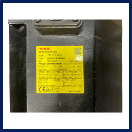 Fanuc - Motor | A06B-0247-B100 | New | In Stock!