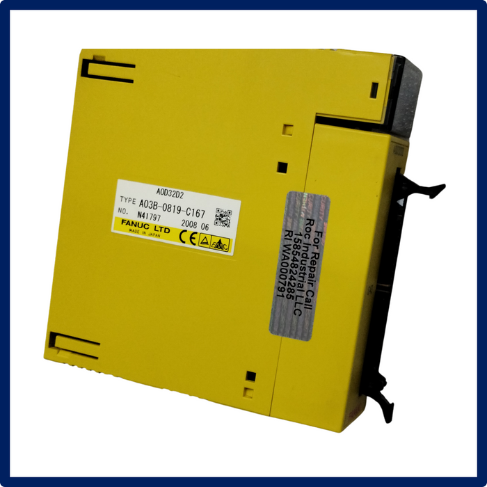 Fanuc  - Output Module | A03B-0819-C167 | **INV: 14716** | Refurbished | In Stock!