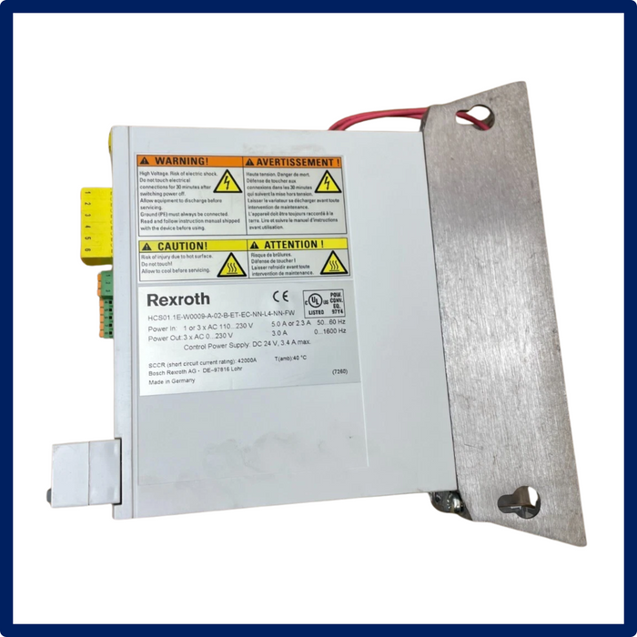 Rexroth - IndraDrive | HCS01.1E-W0009-A-02-B-ET-EC-NN-L4-NN-FW | Refurbished | In Stock!