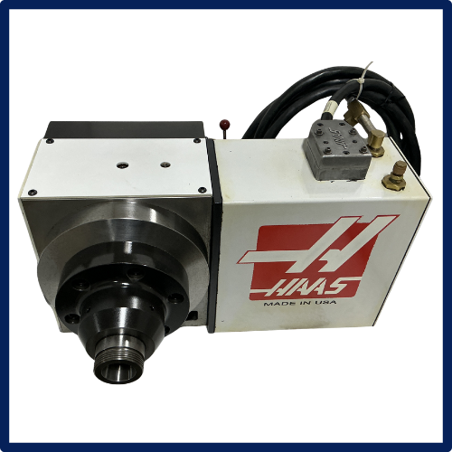 Haas - Rotary Table | HRTA6 Brush Type 4th Axis with Pneumatic 5C Collet Closer | Refurbished | **INV#16699** | In Stock!