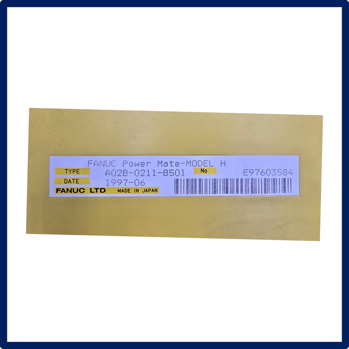 Fanuc - Power Mate Model | A02B-0211-B501 | **INV: 14540** | Refurbished | In Stock!