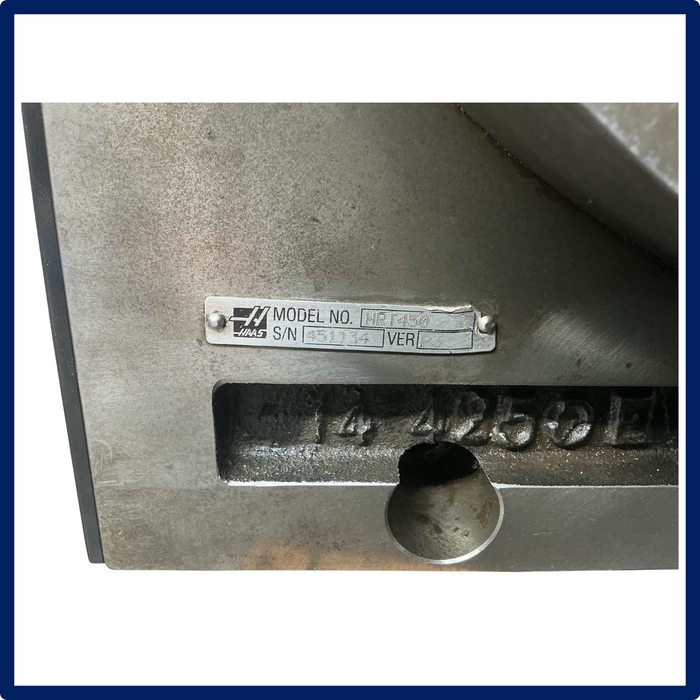 Haas - Rotary Table | HRT-450 HRT450 P3 Sigma-5 Brushless | Refurbished | **INV#15752** | In Stock!