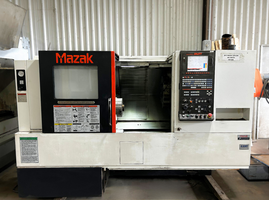 2013 - Mazak QTS-250 CNC Lathe with Video