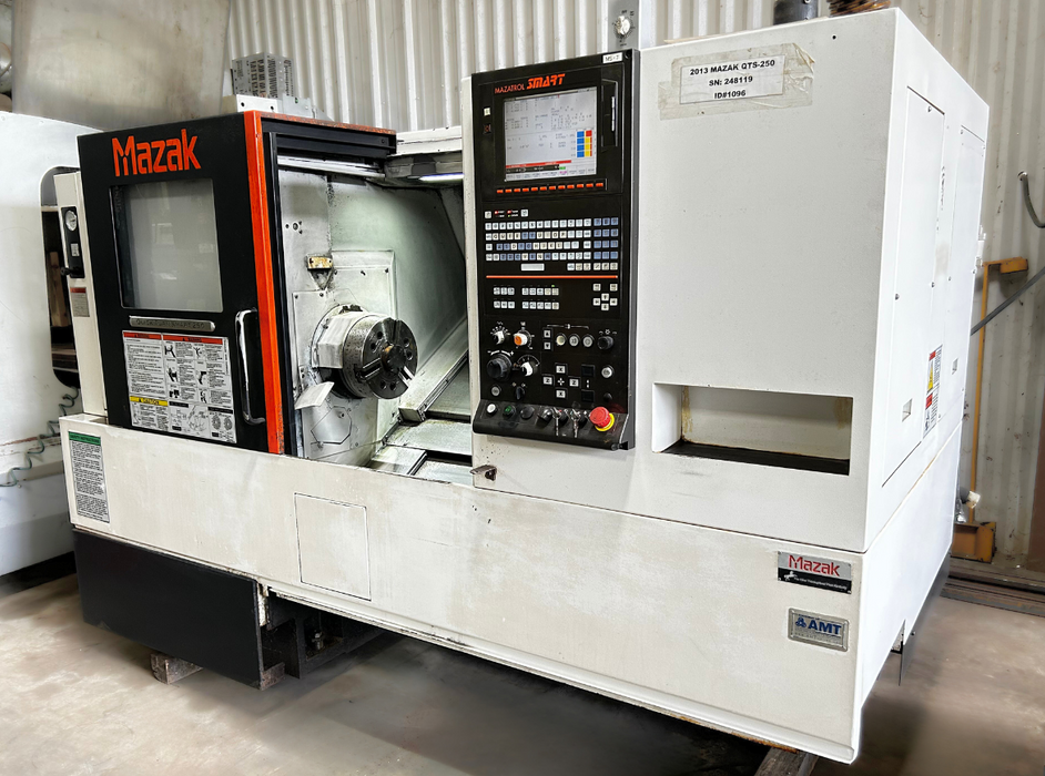 2013 - Mazak QTS-250 CNC Lathe with Video