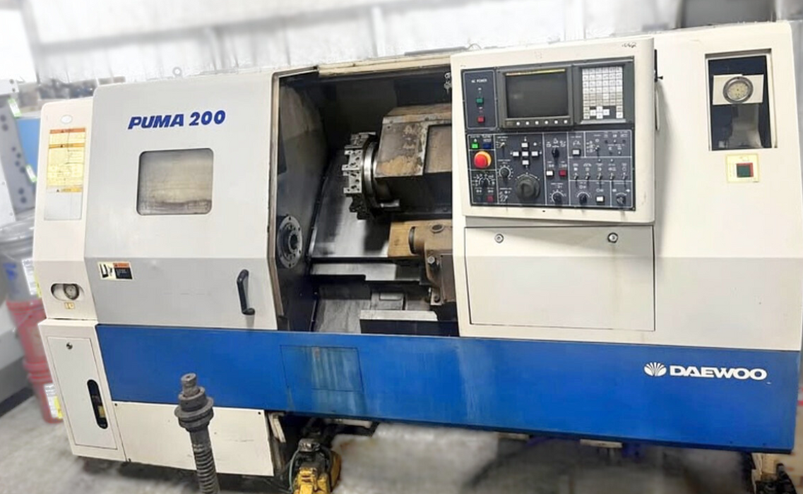 1998 - Daewoo Puma 200 CNC Lathe