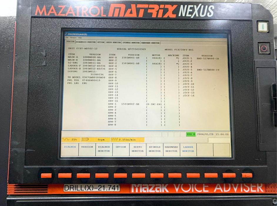 2007 - Mazak Quick Turn Nexus 450-II 7.0" BIG BORE