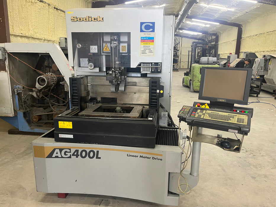Sodick AG400L CNC Wire EDM (Electrical Discharge Machine) Linear Motor Drive