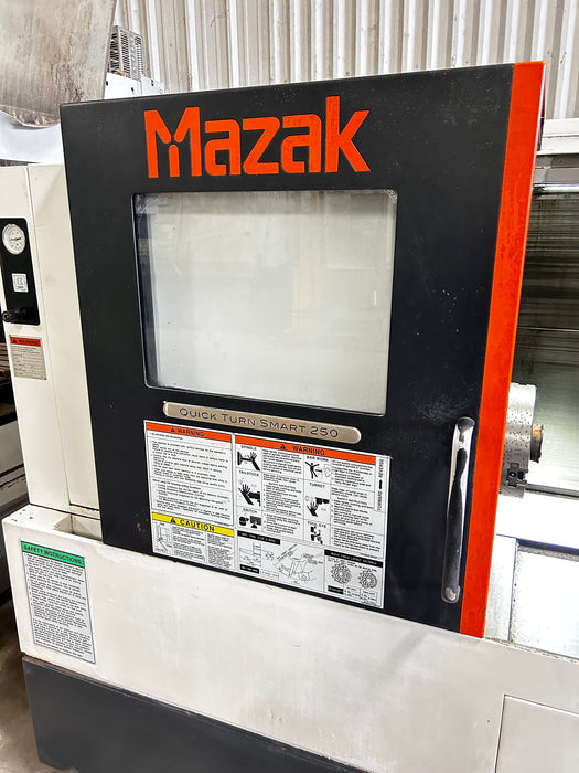 2013 - Mazak QTS-250 CNC Lathe with Video