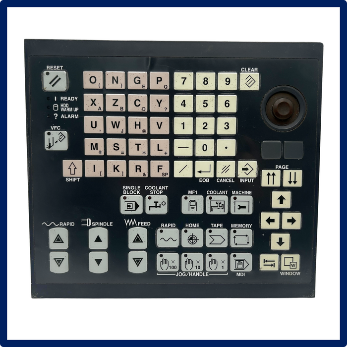 Mazak - Fusion QTN Keypad | KS-6YZ911A-P FCU6YZ022-B | Used | In Stock!