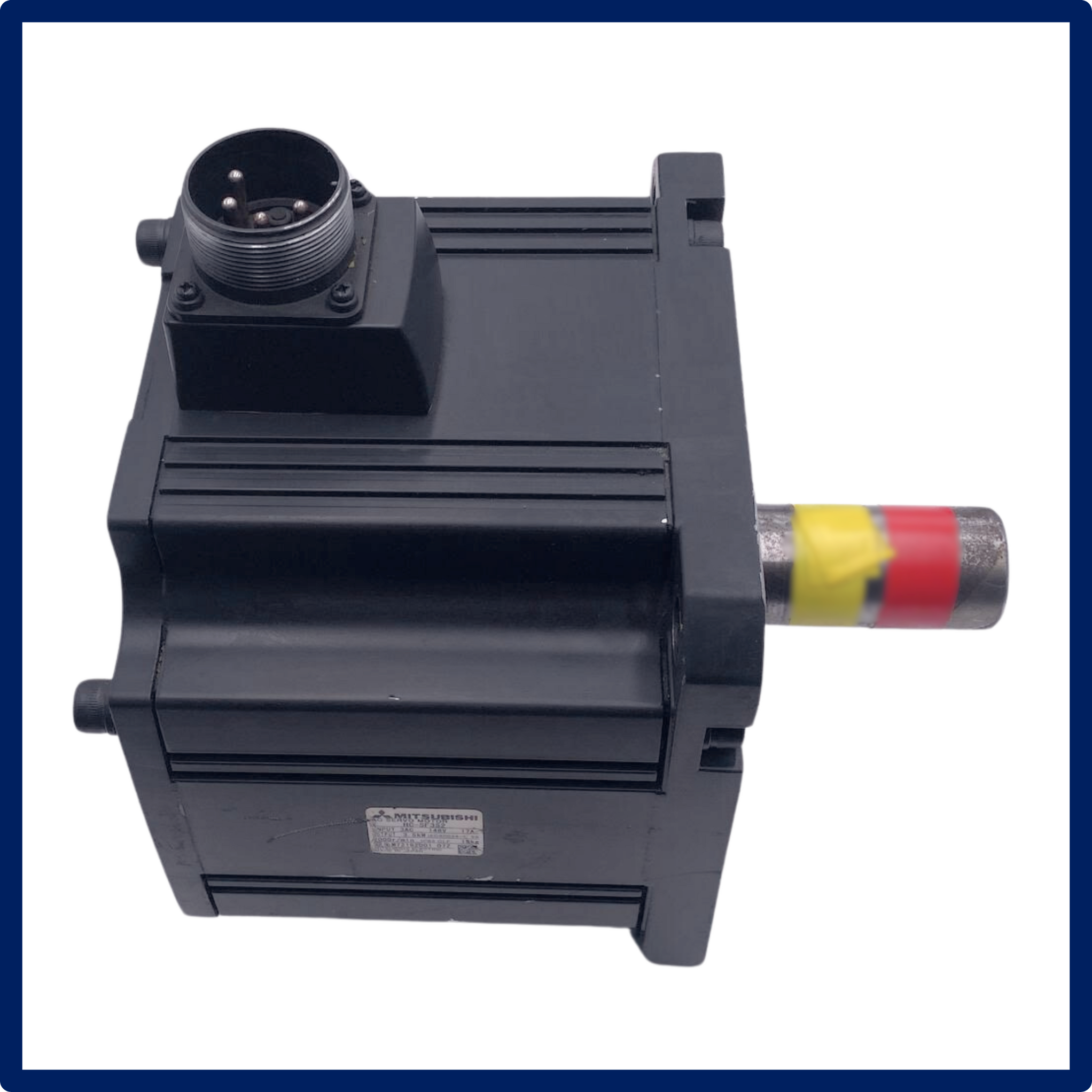 Mitsubishi Servo Motor HCSF352 No Encoder Used In Stock