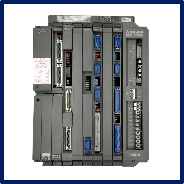 Mitsubishi - Numerical Control System | FCA325L2NJ-1 MC301 MC419 MC411 MC712 MC116 MC724-1 MC616 PD21B | INV#14104 | Refurbished | In Stock!