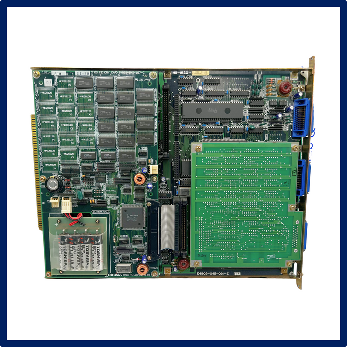 Okuma - Circuit Board | E4809-045-091-E 1911-1520 1911-1512 E4809-045-167-C | INV#13641 | Used | In Stock!