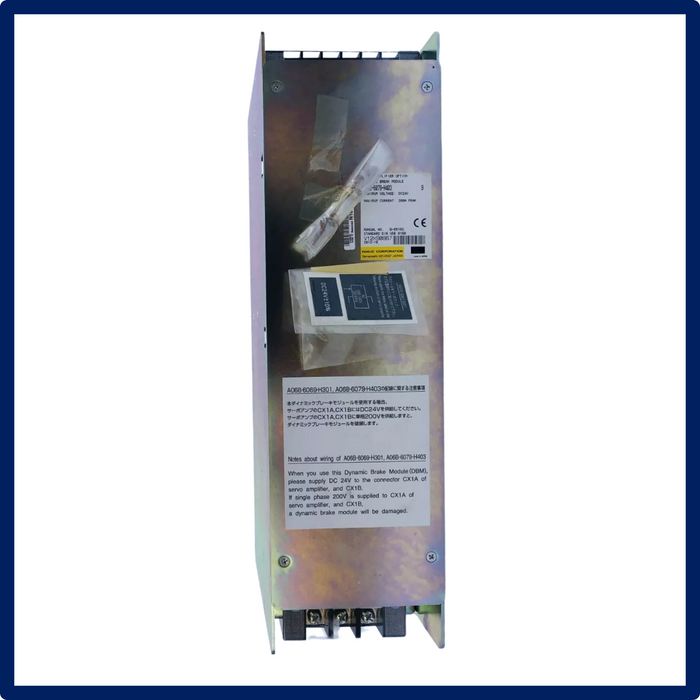 Fanuc - Dynamic Break | A06B-6079-H403 | Refurbished | In Stock!