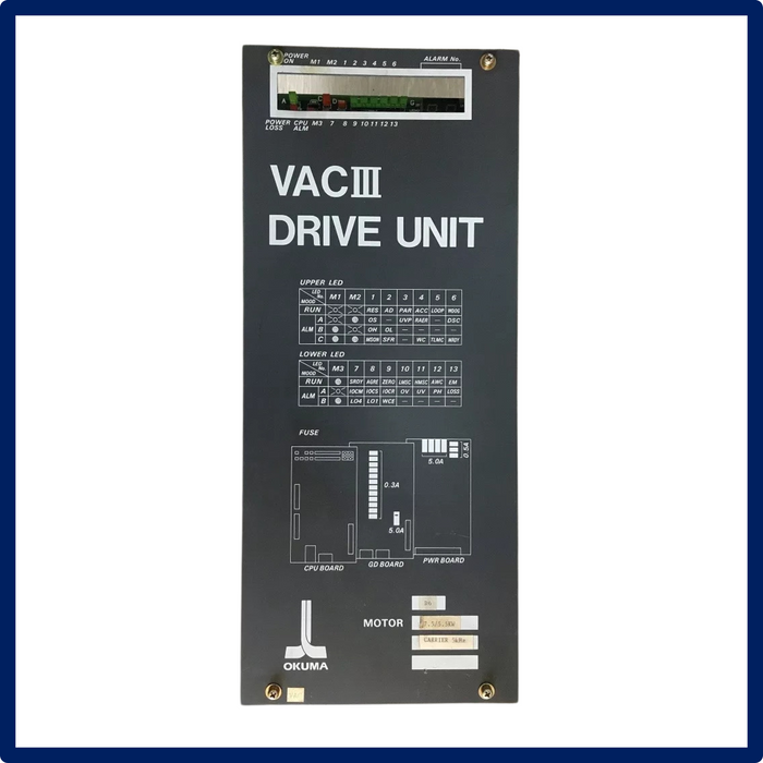 Okuma - Spindle Drive | VACIII D6 | Refurbished | In Stock!