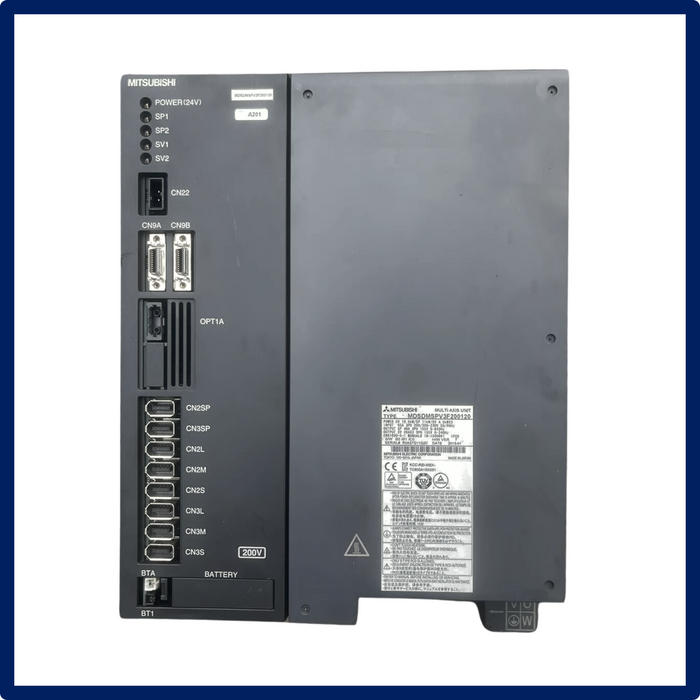 Mitsubishi - Multi Axis Unit | MDSDMSPV3F200120 MDS-DM-SPV3F-200120 | New | In Stock!