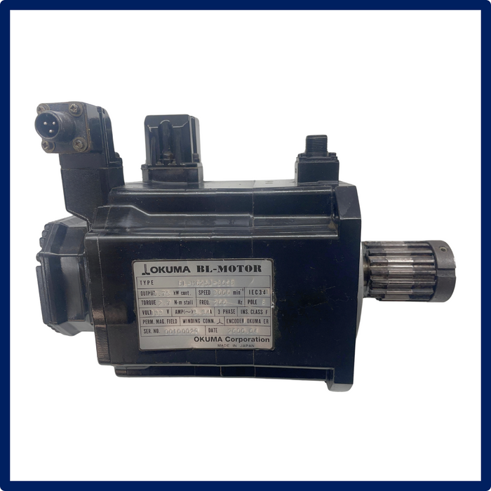 Okuma - Servo Motor | BL-MC25J-30SB | Refurbished | In Stock!