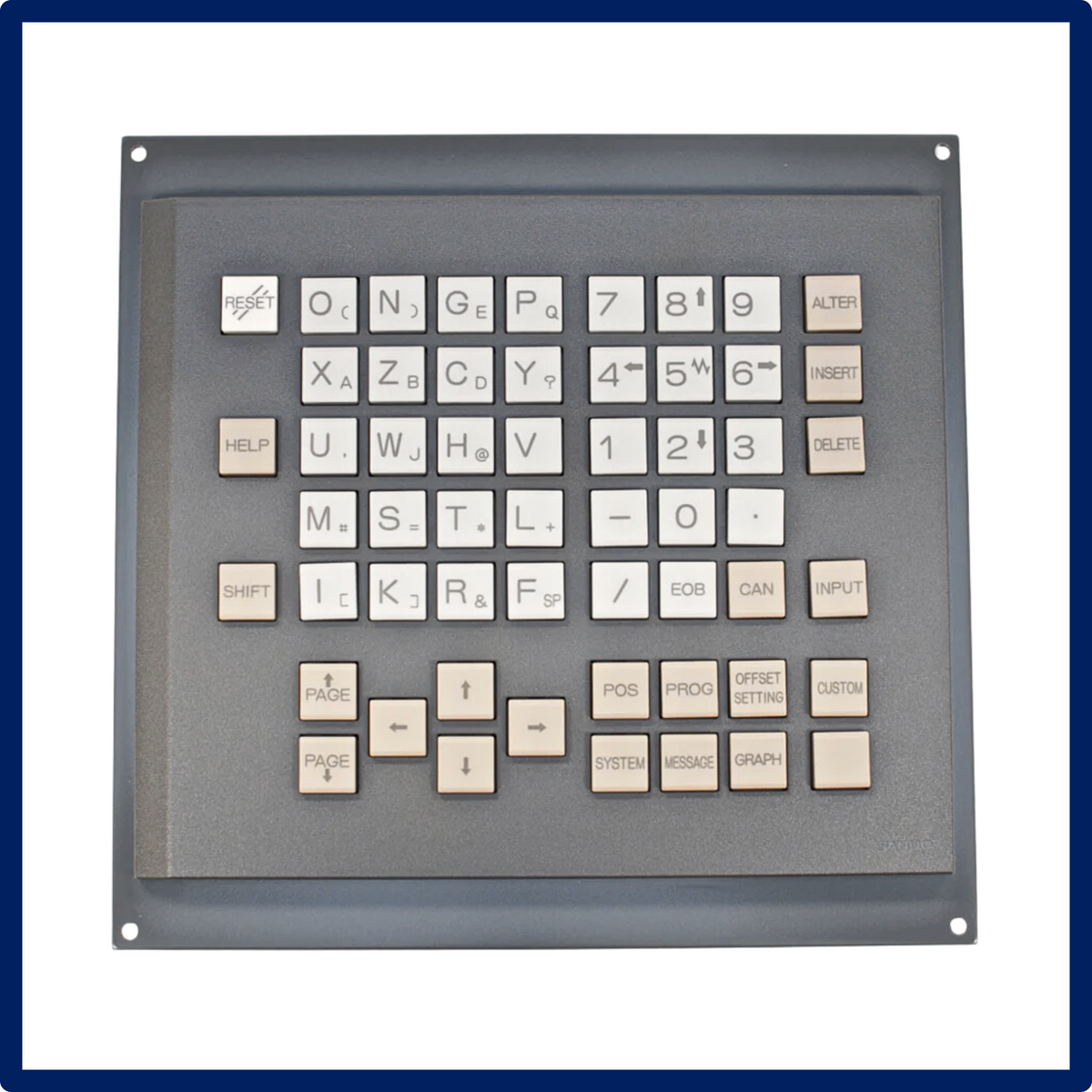 Fanuc - MDI Keypad Unit | A02B-0281-C125#TBE | Refurbished | In Stock ...