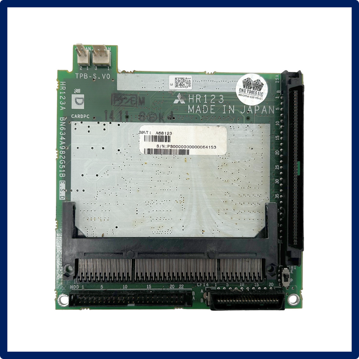 Mitsubishi - Circuit Board | HR123A BN634A982G51B | INV#13898 | Refurbished | In Stock!