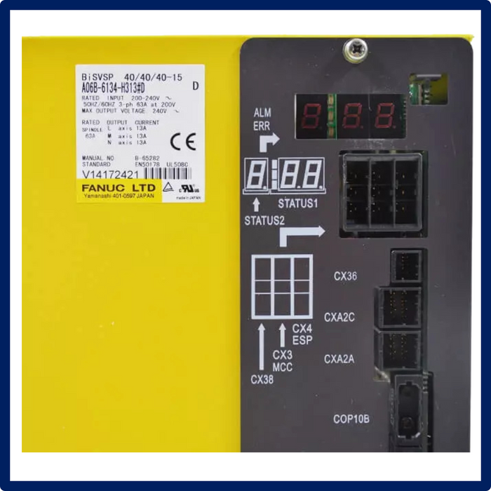 Fanuc | A06B-6134-H313#D | Servo Amplifier | New| In Stock!