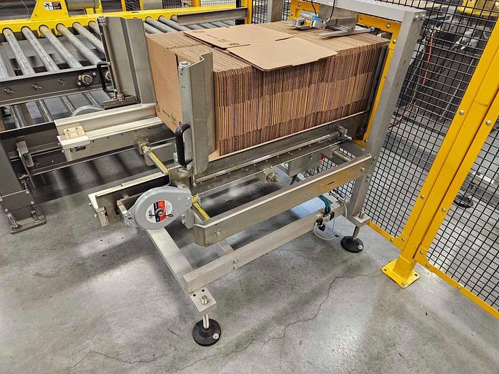 2018 Fanuc M-710i Robot with Langen LCR 700 Combined Robotic Palletizing System & Case Packing Machine | Used | In Stock!