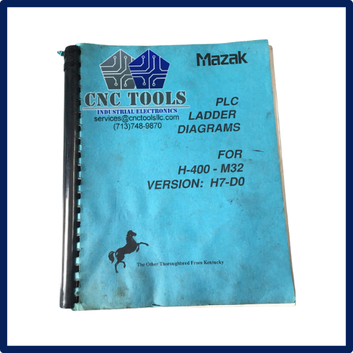 Mazak - Ladder Diagram | H-400 | Used | In Stock!